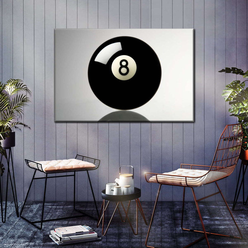 Sur toile, H 30 po x l 20 po x P 1,25 po
