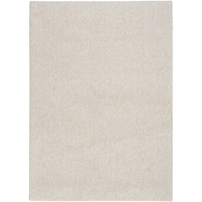 Tapis Bagby, Rectangle 6 pi x 9 pi, Ivoire / Gris