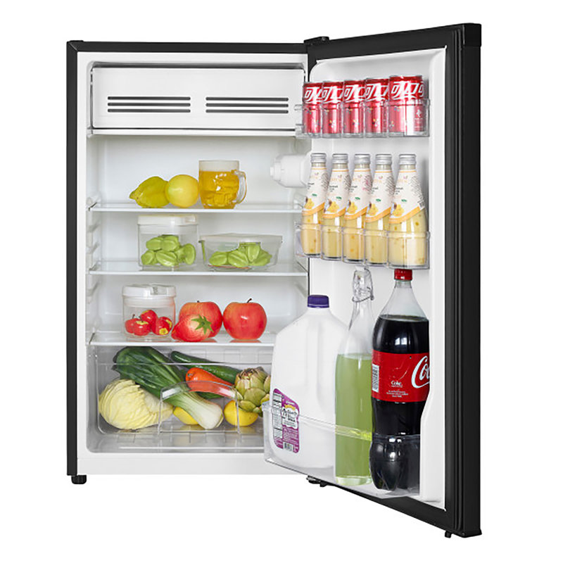 Magic Chef® 4.4-Cu. Ft. Compact Refrigerator, Black, Black