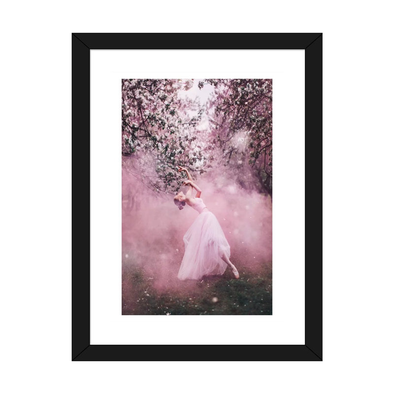 «Été russe» - reproduction, H 32 po x l 24 po x P 1 po, Papier beaux-arts encadré noir