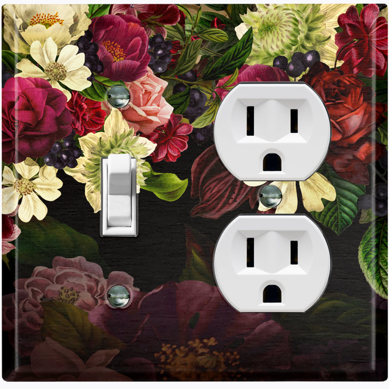 Landscape & Nature 2 - Gang Standard Combination Wall Plate