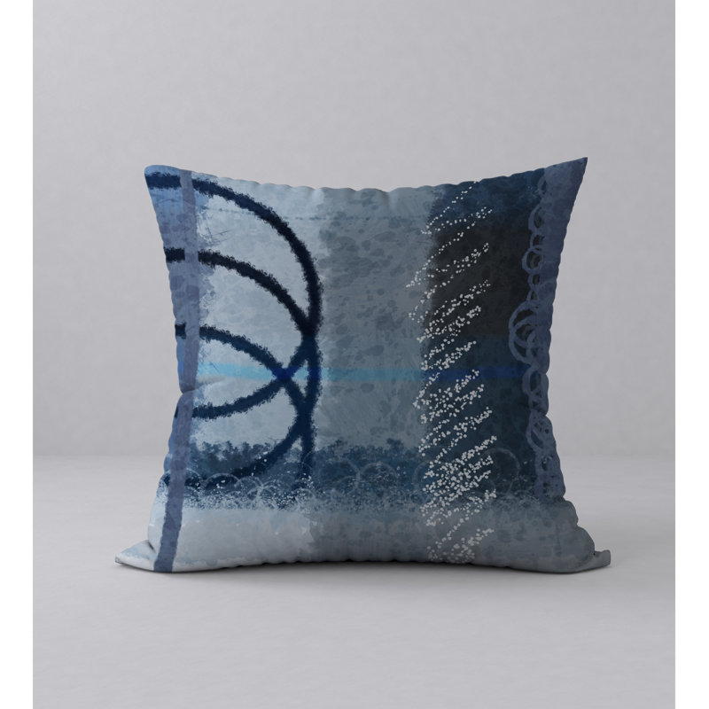 Housse de coussin décorative carrée et insert efficient, H 24 po x l 24 po