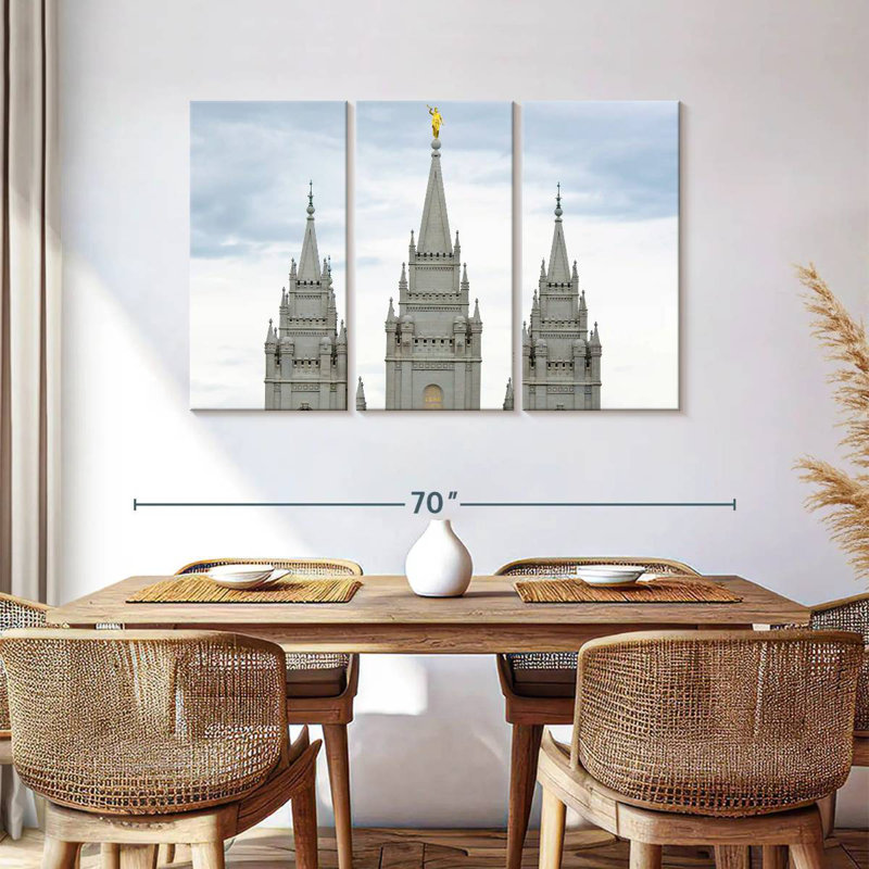 Sebbie Salt Lake Temple, 36" H x 57" W