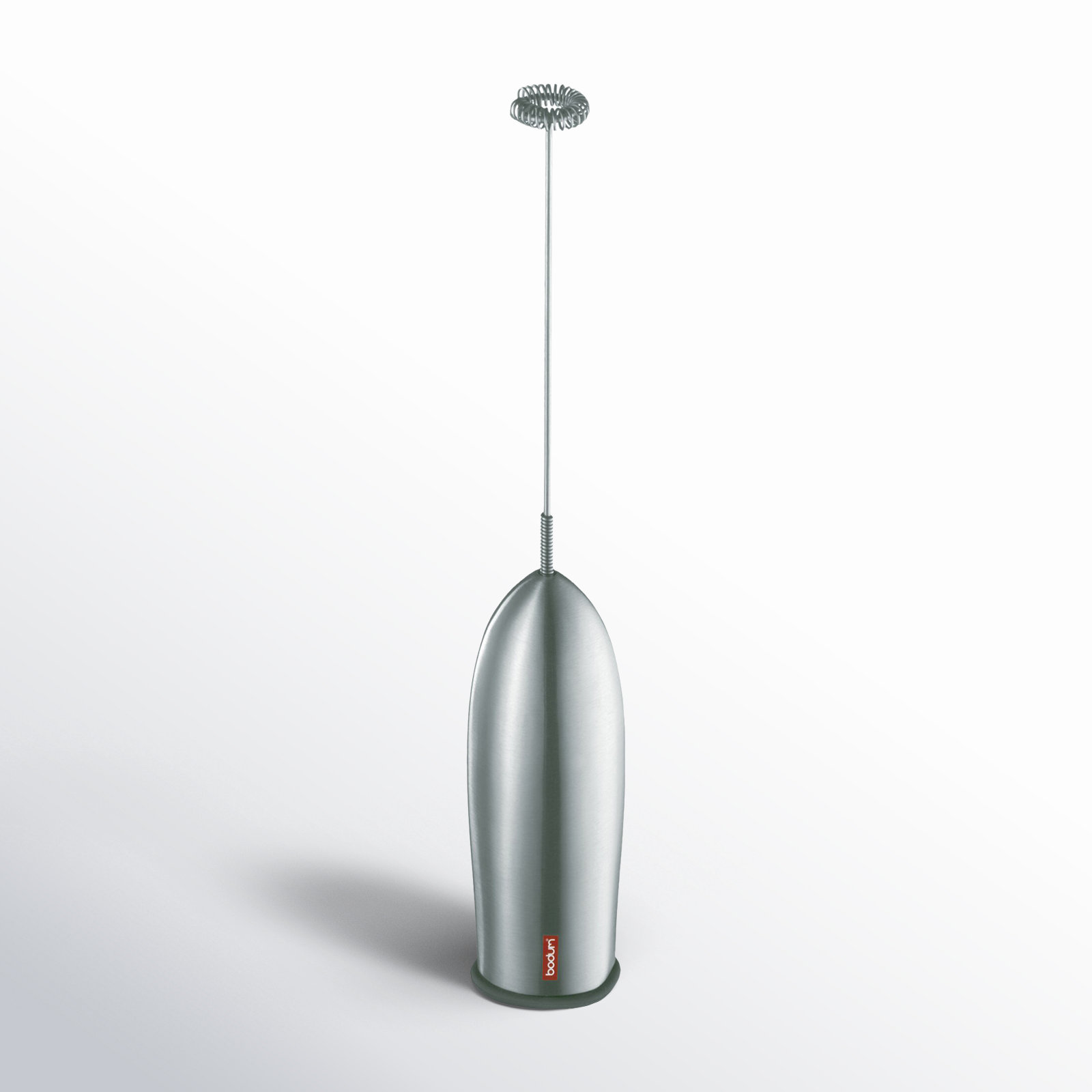 Schiuma Battery Milk Frother, Silver
