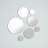 Elements 7 Piece Round Mirror Set