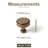 1.2'' Diameter Circle Knob Multipack-116402901-125591887