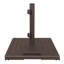 Monaco Square Cast Aluminum Base With Wheels And Handle-64773069