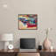 Coucher de soleil sur toile, art mural rétro par Art Remedy-104335779-104335781