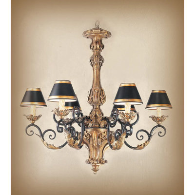 6 - Light Dimmable Classic / Traditional Chandelier