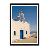 Fira Bell Tower Print by Tim Klein
