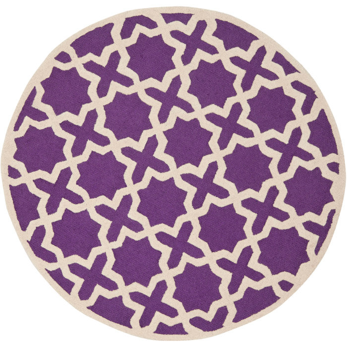 Igna Hand Tufted Wool Geometric Rug