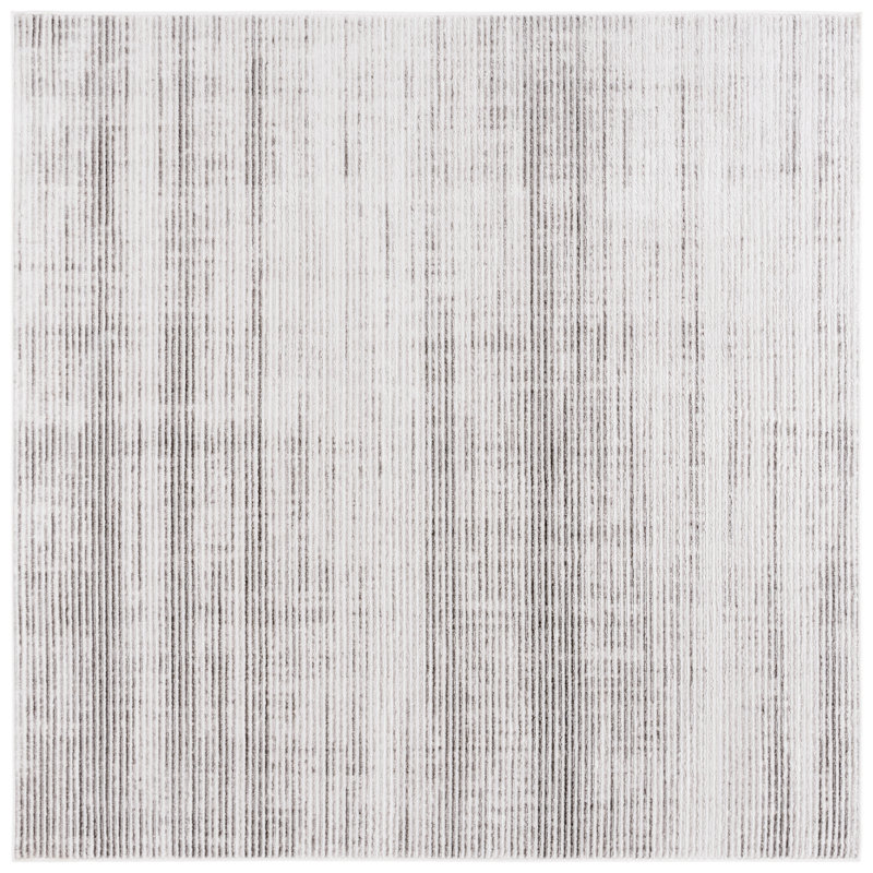 Bromfield Performance Striped Rug, Square 6'7"