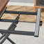 La table de levage moderne et minimaliste multifonctionnelle avec un bureau en panneau de fibres à densité moyenne de 0,8 pouce d'épaisseur et des pieds en métal noir peut être utilisée comme coiffeuse, table basse, table de salle à manger et table de bureau.-1100706934-1100706932