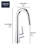 Zedra Pull Down Single Handle Kitchen Faucet With Accessories-44218809