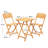 Barwick Square 5- Piece 4- Person 80cm L Table Set