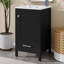 Meuble-lavabo de 20 po avec lavabo, ensemble de meuble-lavabo simple autoportant avec un tiroir et une tablette de rangement-1231877039