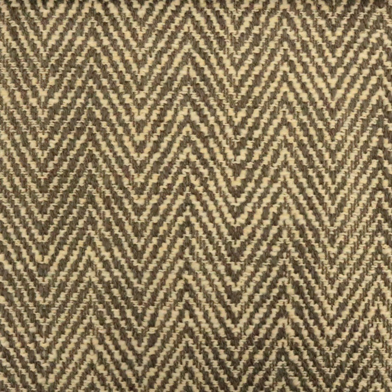 Roosevelt-Shelby Chevron Textured Upholstery Fabric, Charcoal