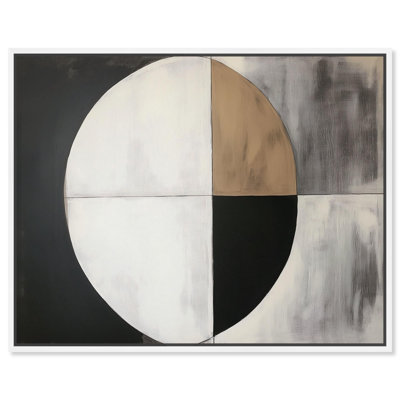 Woodland Whisper II Canvas Midcentury Shape Art by Art Remedy