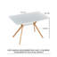 Table de salle à manger moderne et minimaliste-573218983