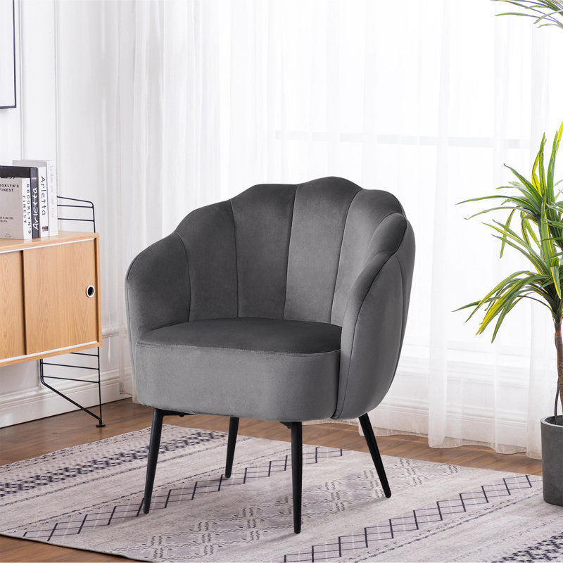 Adibah Velvet Upholstered Parsons Chair