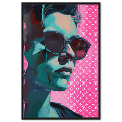 «Man in Shades Canvas Retro Glam Art Prints» par Art Remedy
