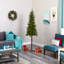 Arbre de Noël artificiel pin vert avec lumières claires-928805411