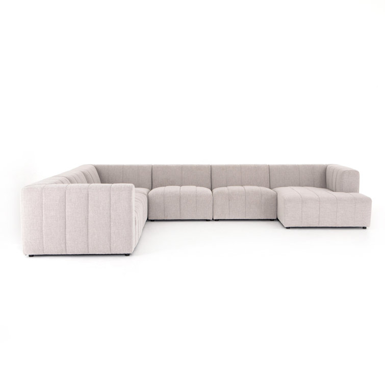 Bowry 6 - Piece Modular Upholstered Chaise U-Sectional