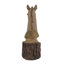 Raphael HORSE HEAD 36cm Carved Wood Effect