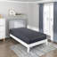 Matelas en mousse à mémoire de forme infusée de gel vert 11 po dans une boîte, gris-506215082
