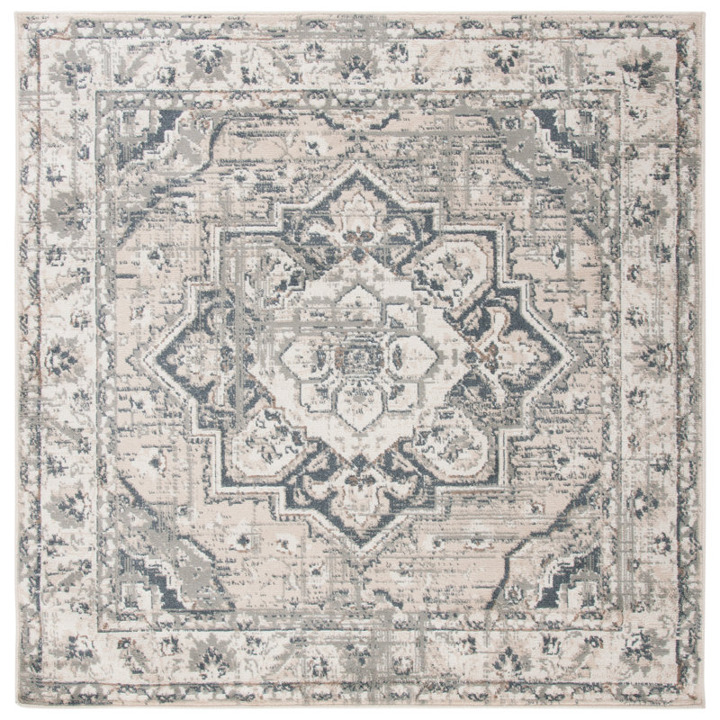 Tapis oriental Pyramid Performance, Carré 6 pi 7 po