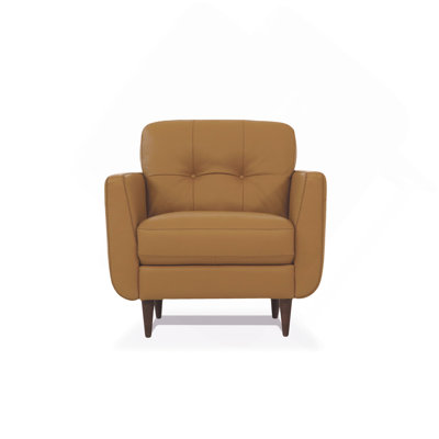 Leather In Camel Chair