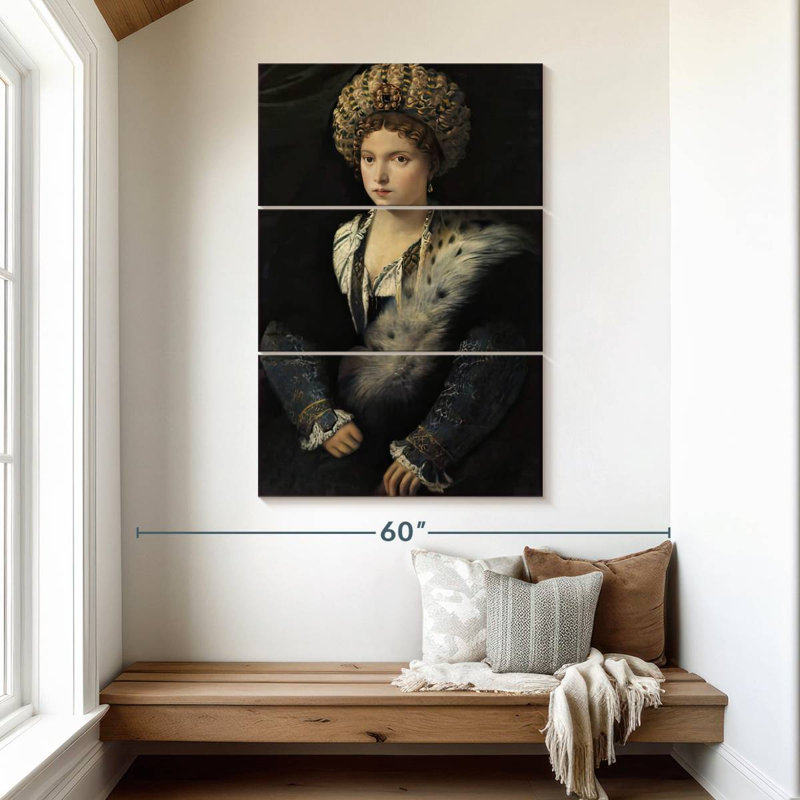 Portrait de Leisha, Isabella D'Esté, 1885, H 50 po x l 32 po