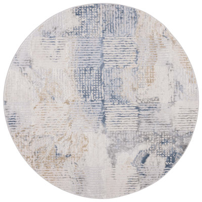 Tapis beige / bleu clair Palma 350