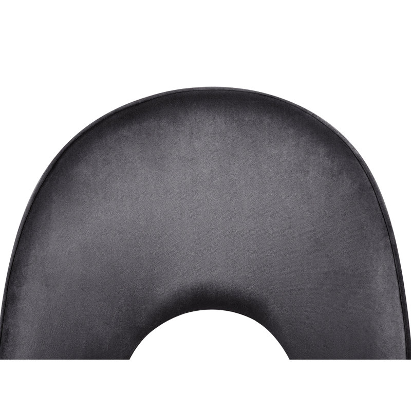 Marana Upholstered Dining Chair, Black