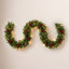 Pre-Lit Berry Christmas Garland