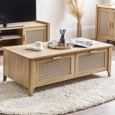 Alefiyah Coffee Table with Storage