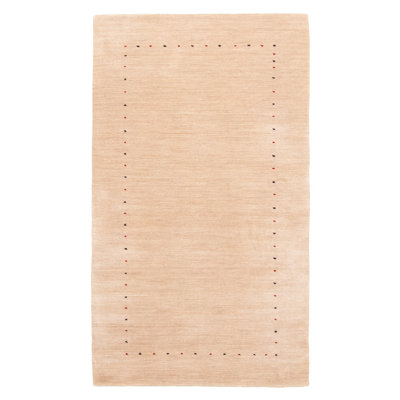 Kashkuli Gabbeh Tan Rug 2'8" x 4'10"