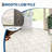 9x12 Beige Runner Washable Indoor Area Rug Geometric Pattern Non Slip Stain Resistant Carpet-355138300