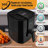 Emerald 5.2L Healthy Family Size Air Fryer with 7 Presets, 60-Min Timer & Dishwasher Safe Basket