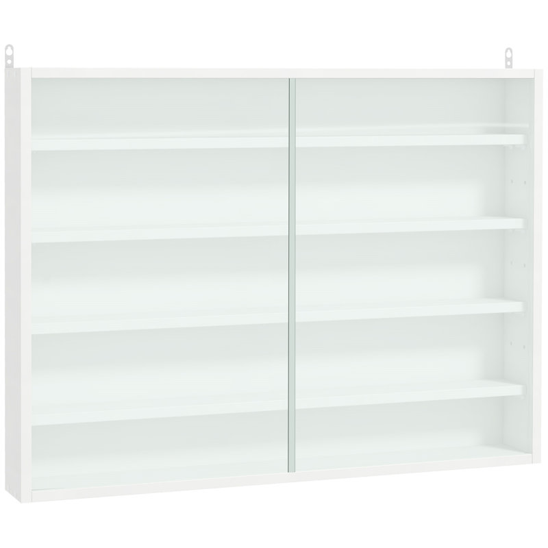 Vitrine à 5 niveaux, Blanc