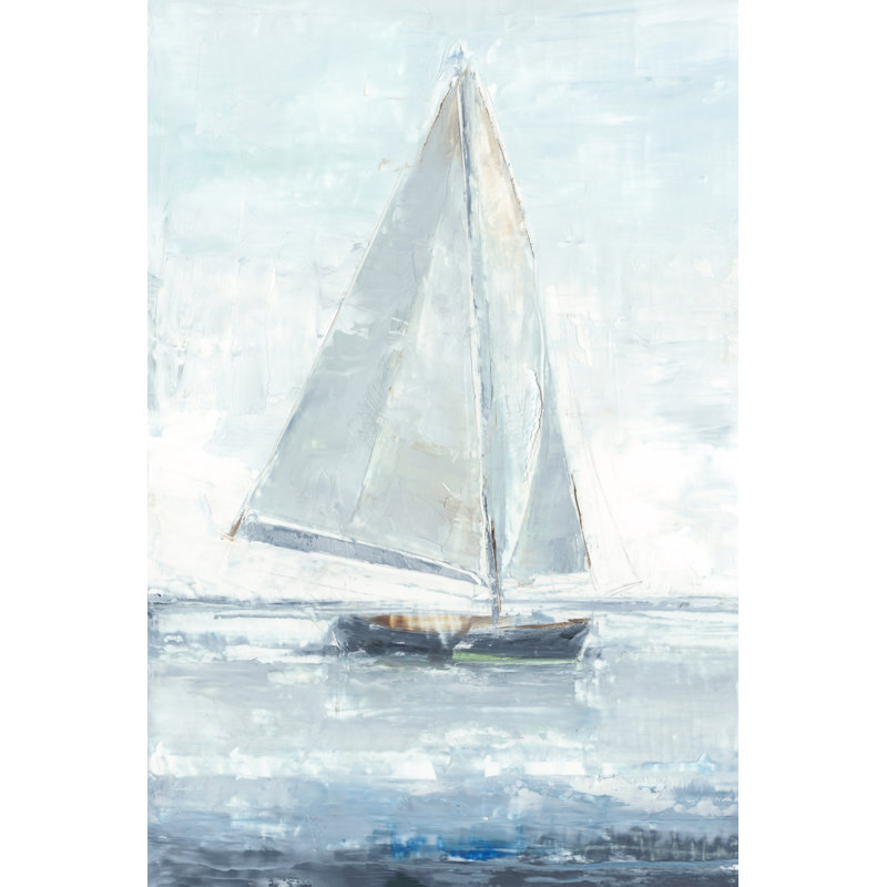 «Sailors Delight II», peinture sur toile, H 12 po x l 8 po, Non, Unframed