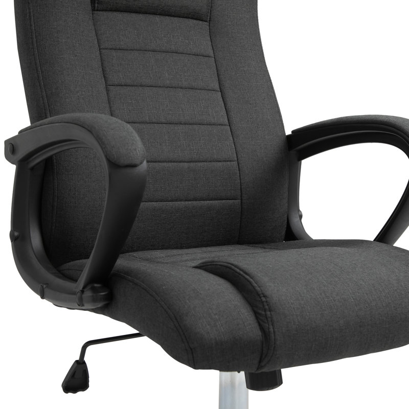 Chaise de bureau Inbox Zero, Gris anthracite
