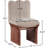 Shaw Cassady Chenille Fabric Upholstered Dining Chair-308189300-308189310