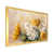 Impression dorée sur toile encadrée
