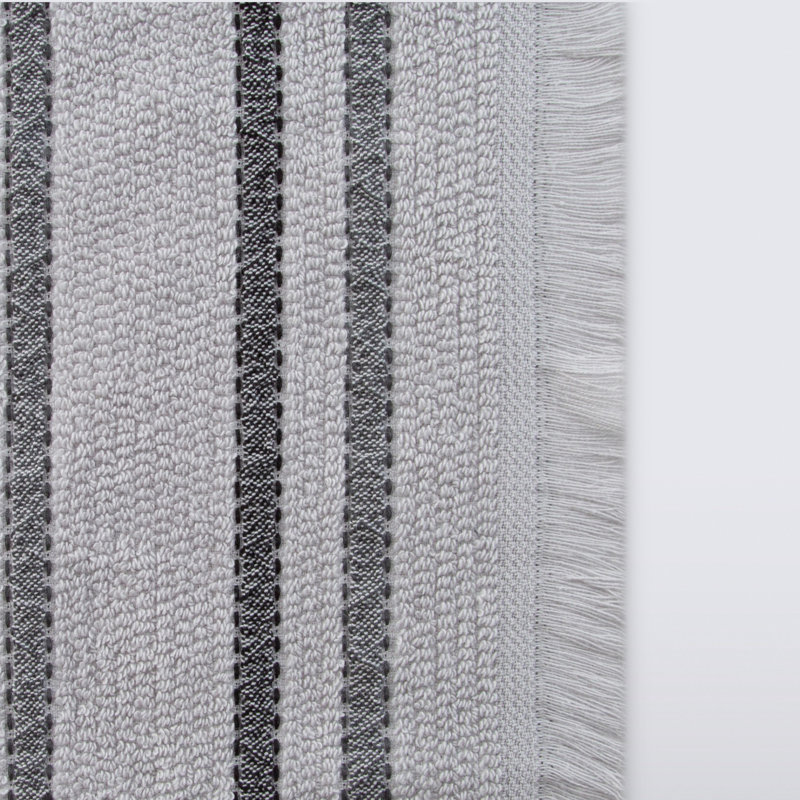 Serviette de bain Davyan, gris