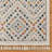  Amiens Nizar Bohemian Moroccan Ivory/Multi Tribal Patterned Polyester Area Rug-94418529