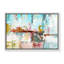 «Bola Color Block Splash» par Nan - reproduction de cadre flottant sur toile-63625987-63625988