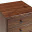 Tables de chevet en bois massif à 3 tiroirs Lafever-796216486