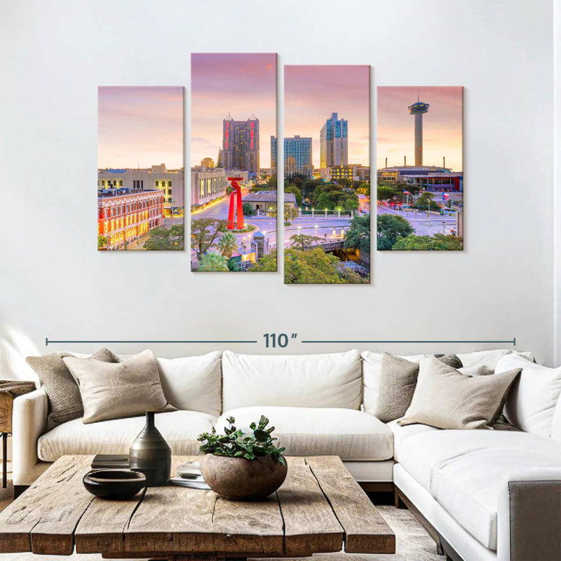 Senne, San Antonio, Texas, H 54 po x l 84 po