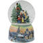 Boule à neige musicale 6 "Christmas Carolers Winter Scene